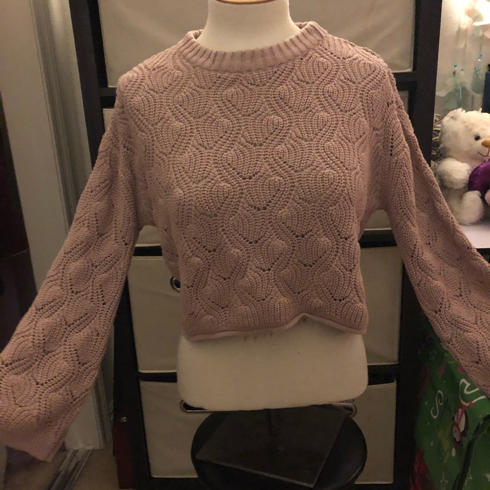Cropped sweater